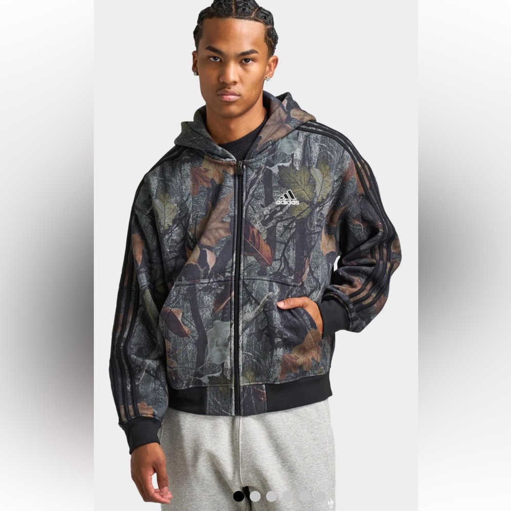 NWT Adidas Dark Camouflage Hoodie